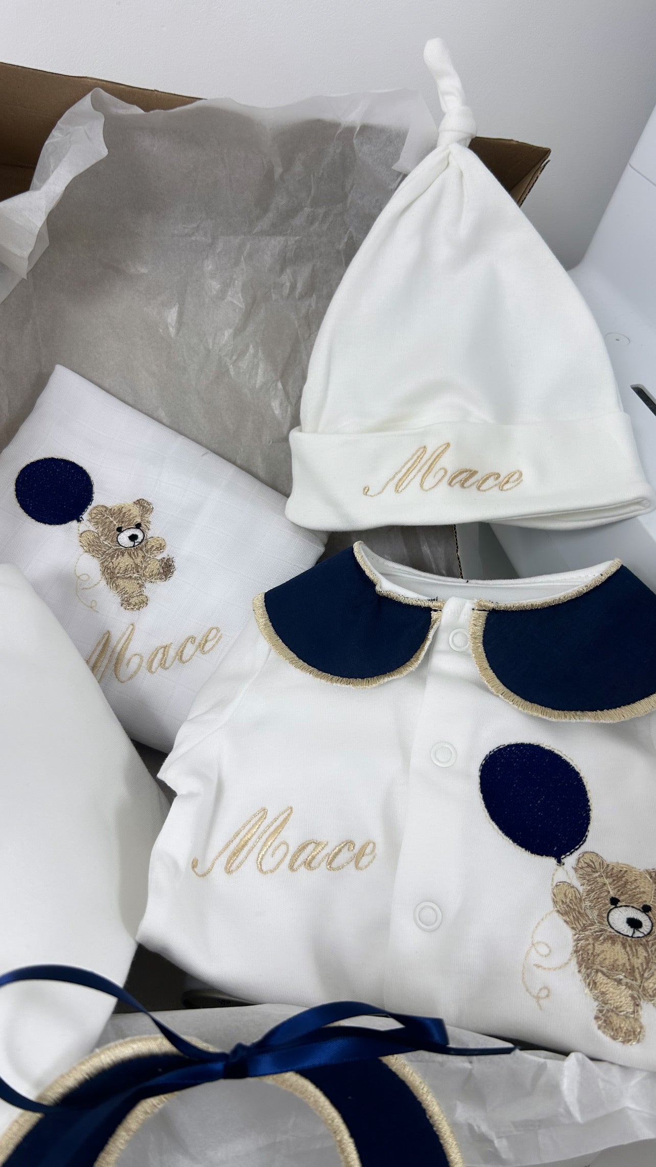 Teddy Balloon Baby Full Set