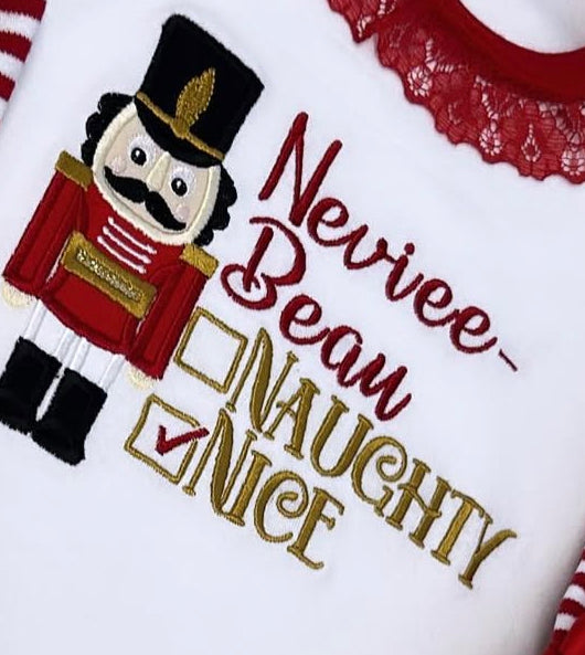 Christmas Girls Nutcracker Pjs