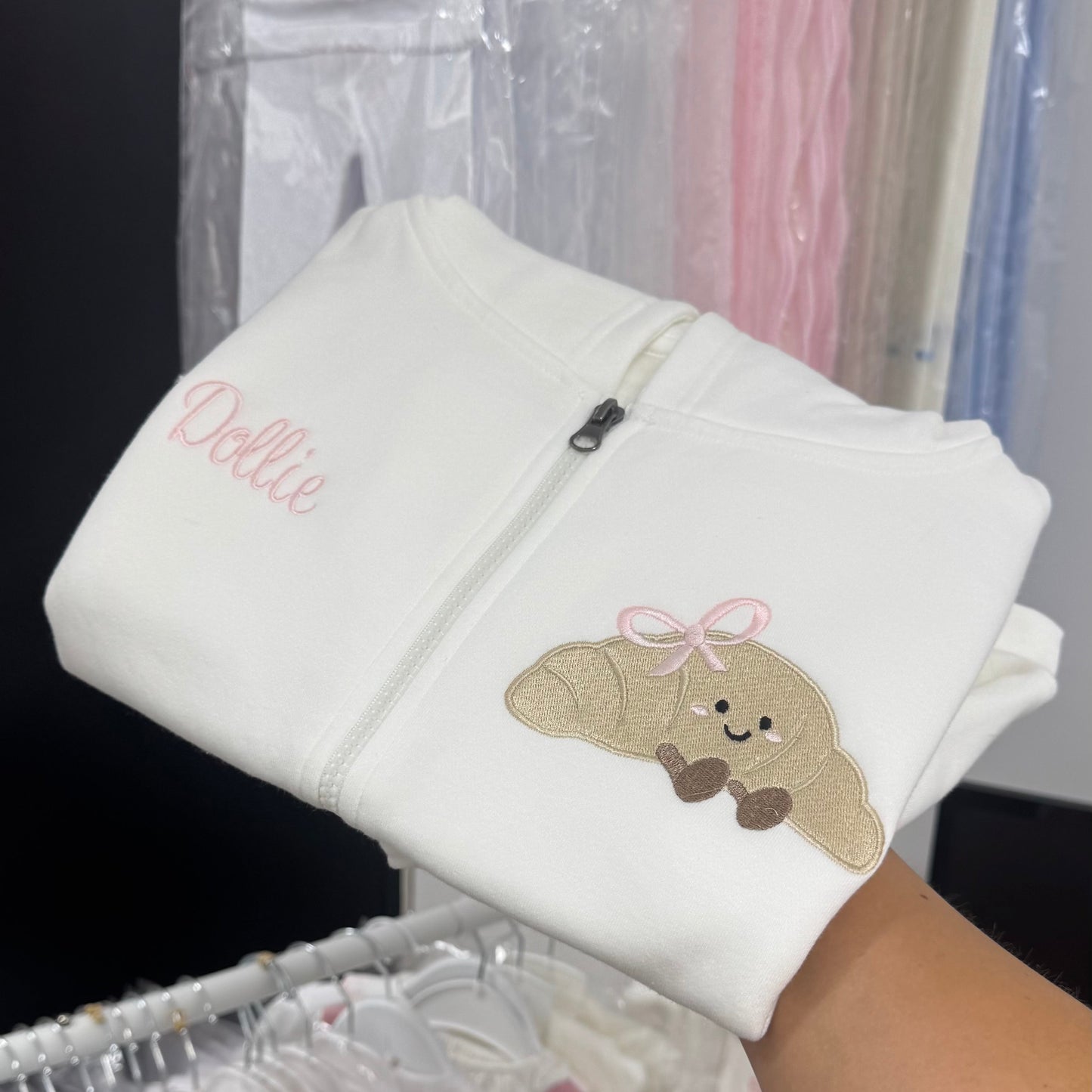 Jelly cat Zip Up Hoodie