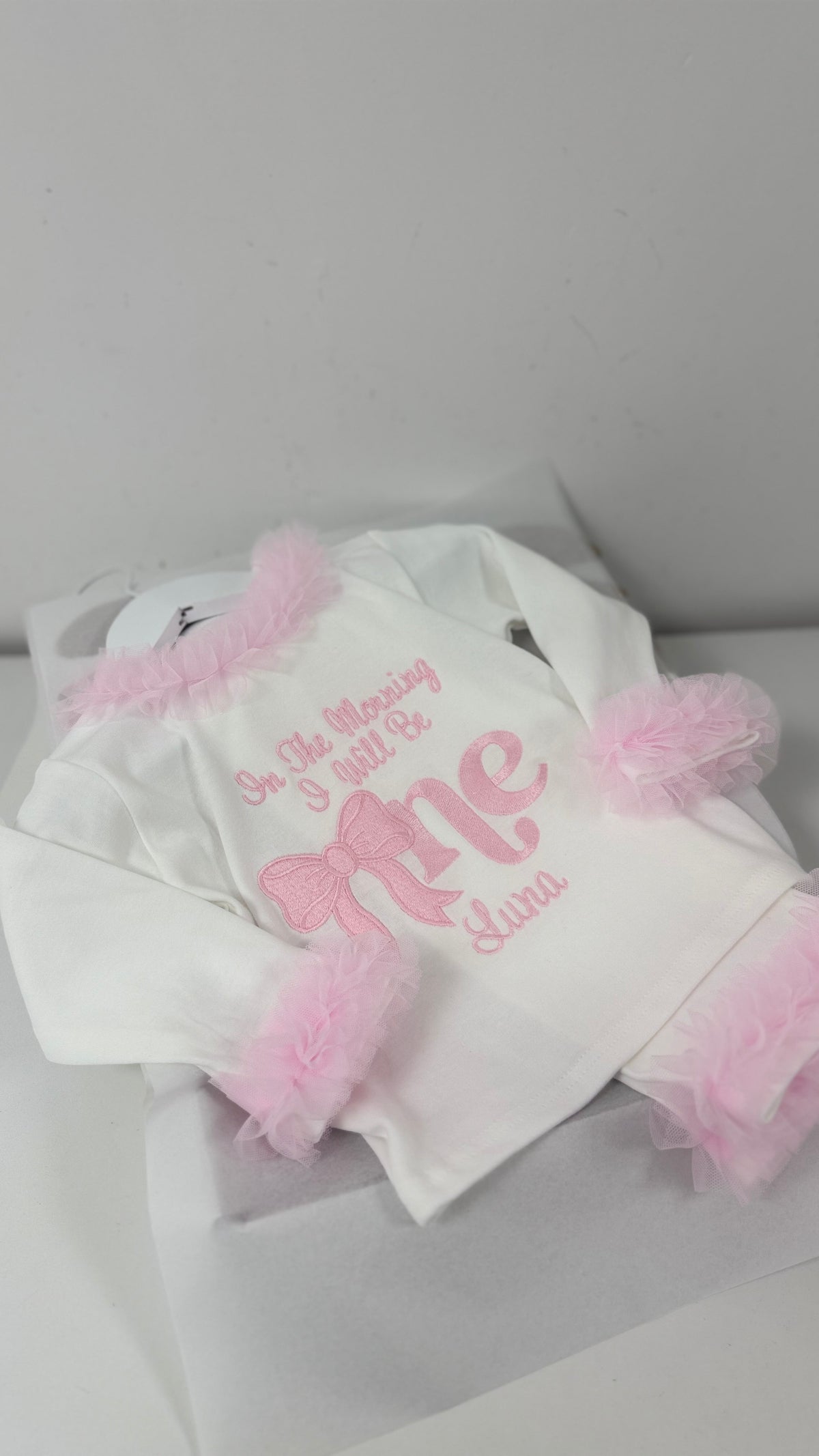 Bow Pjs (tutu frill)