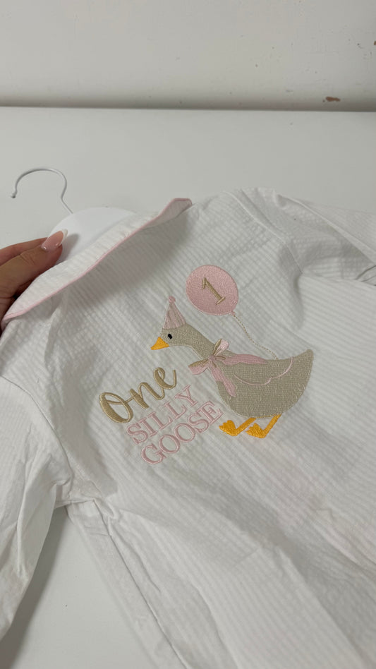 Classic Pjs - One Silly Goose
